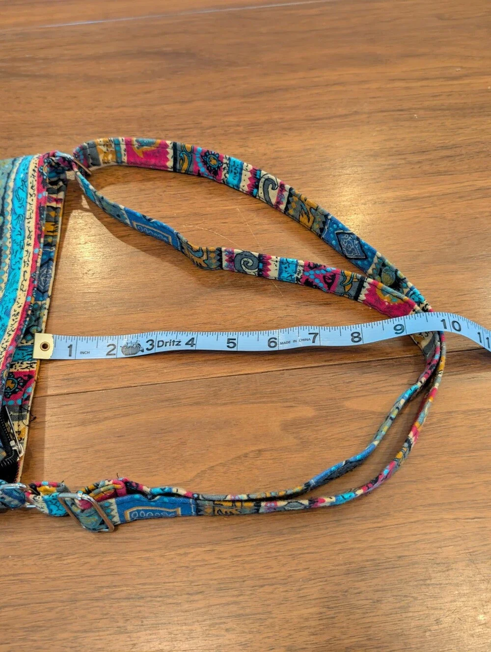 Multi Pattern Adjustable Crossbody Bag - Picture 15 of 15